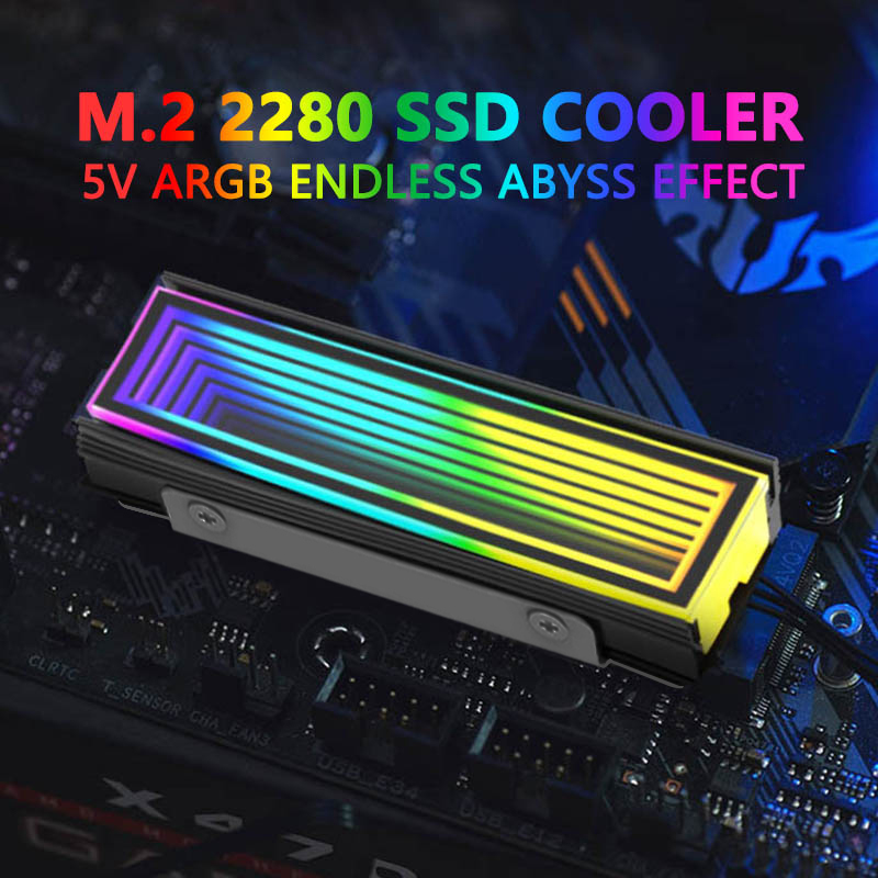 Aluminium Extrusion - 5V ARGB Sync Computer 2280 SSD