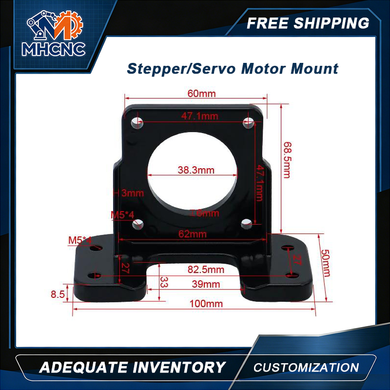 Nema23 Stepper - MHCNC Stepper Servo Motor Mount Bracket