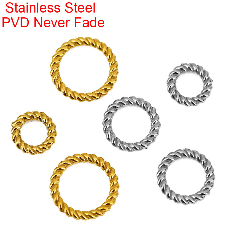 10pcs PVD Never Fade Stainless - Coupling 8Mm 评论和价格
