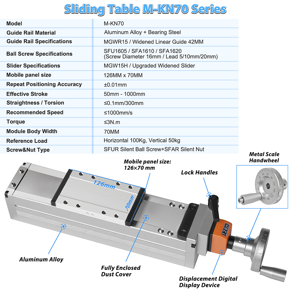 Manual Fully Enclosed Sliding  - Ball Screw 评论和价格