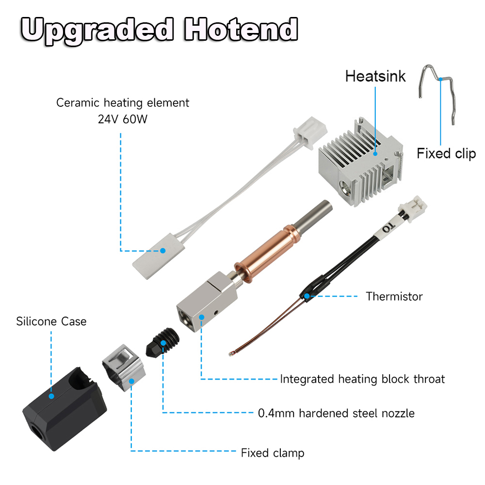 Upgrade Hotend Kit For Anycubi - Gt2 Belt 评论和价格
