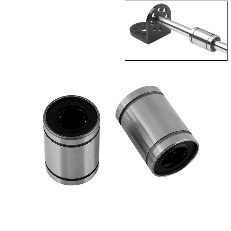 10Pcs LM6UU LM8UU LM10UU LM12U - Lm8Uu Bearing 评论和价格