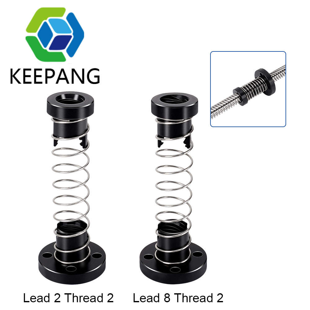 3D Printer POM T8 Anti Backlas - Lead Screw 8Mm 评论和价格