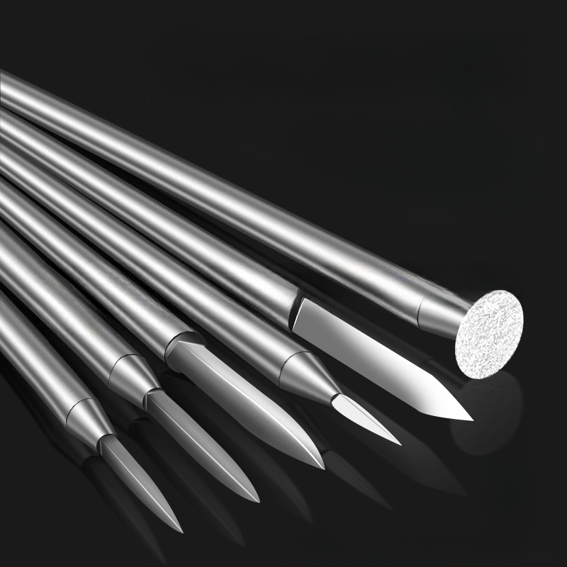 6pc High-spe Steel Engraving C - End Mill Set 评论和价格