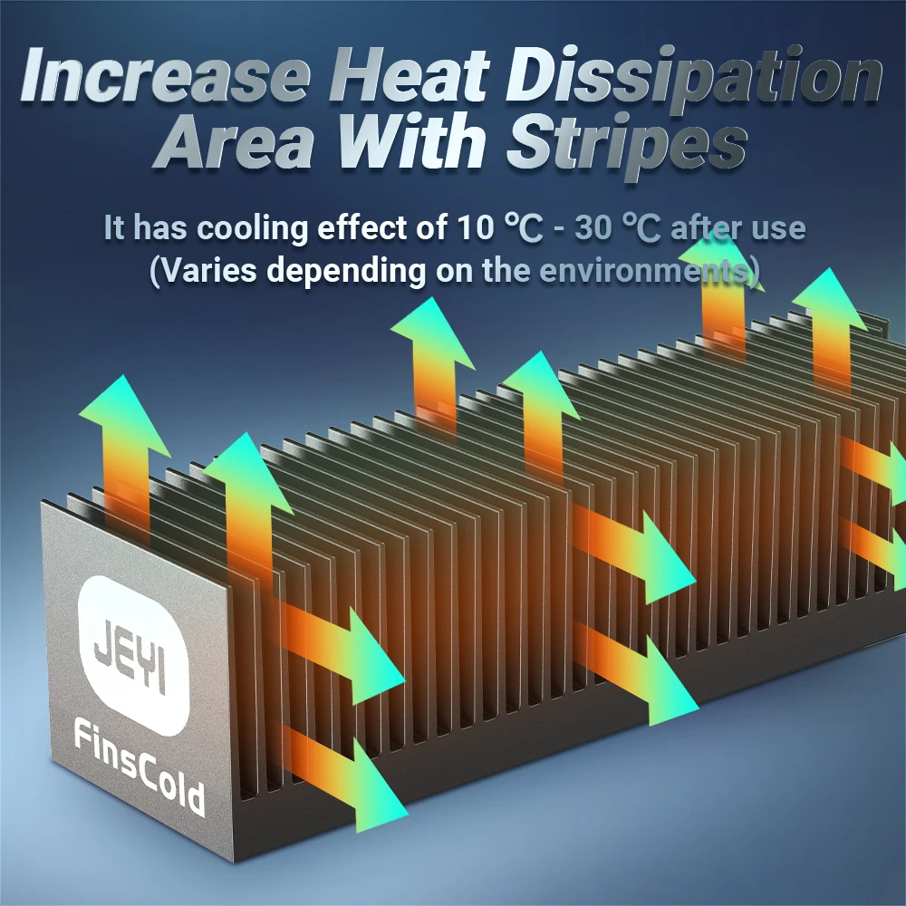 JEYI M.2 SSD Heatsink, Heavy D - Aluminium Extrusion 评论和价格