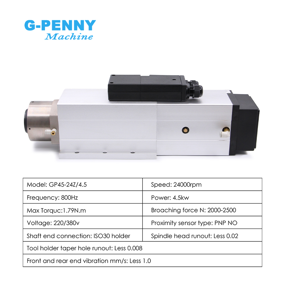 G-Penny ISO30 4.5kw ATC Spindl - Spindle Motor 评论和价格
