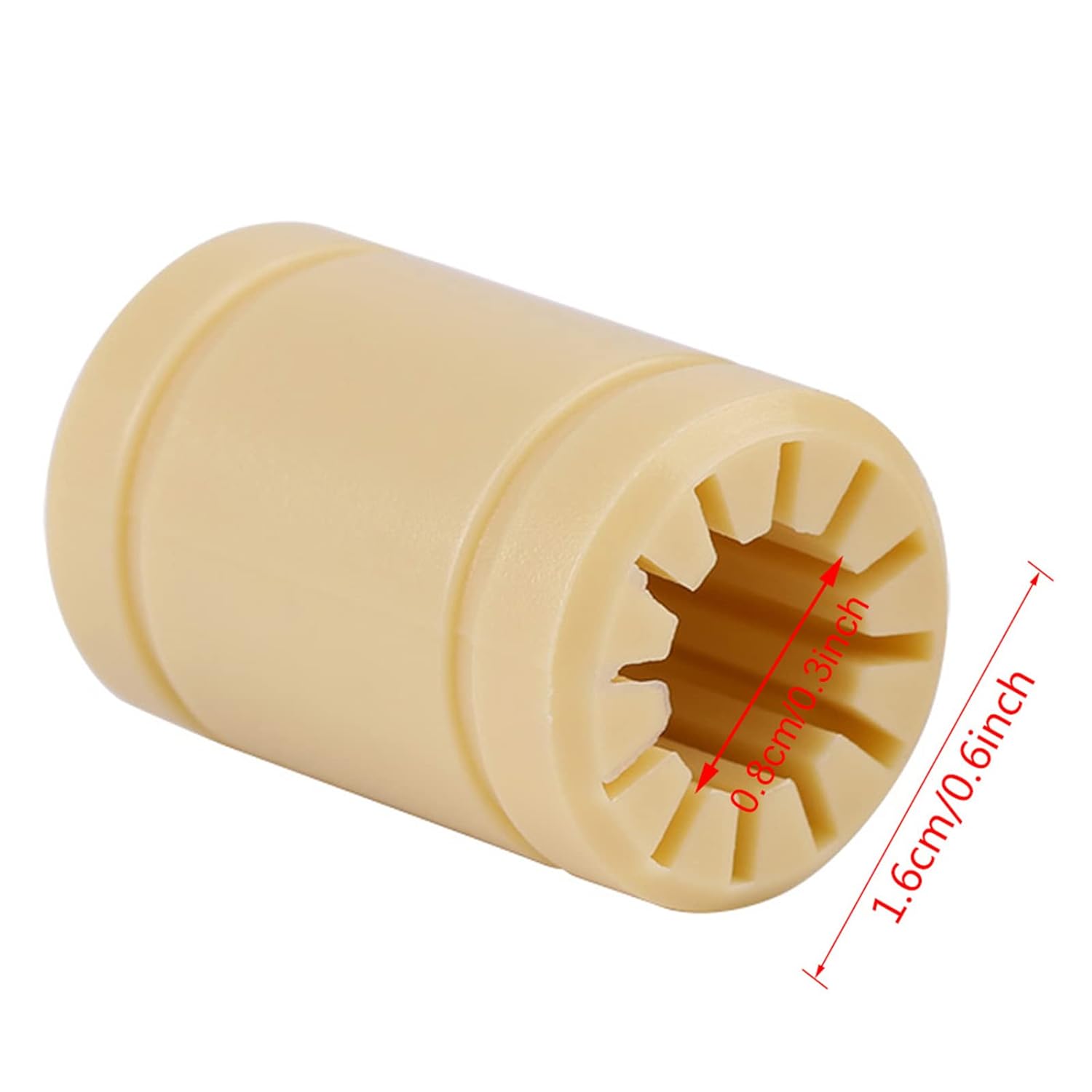 1Pc 3D Printer Solid Polymer L - Lm8Uu Bearing 评论和价格
