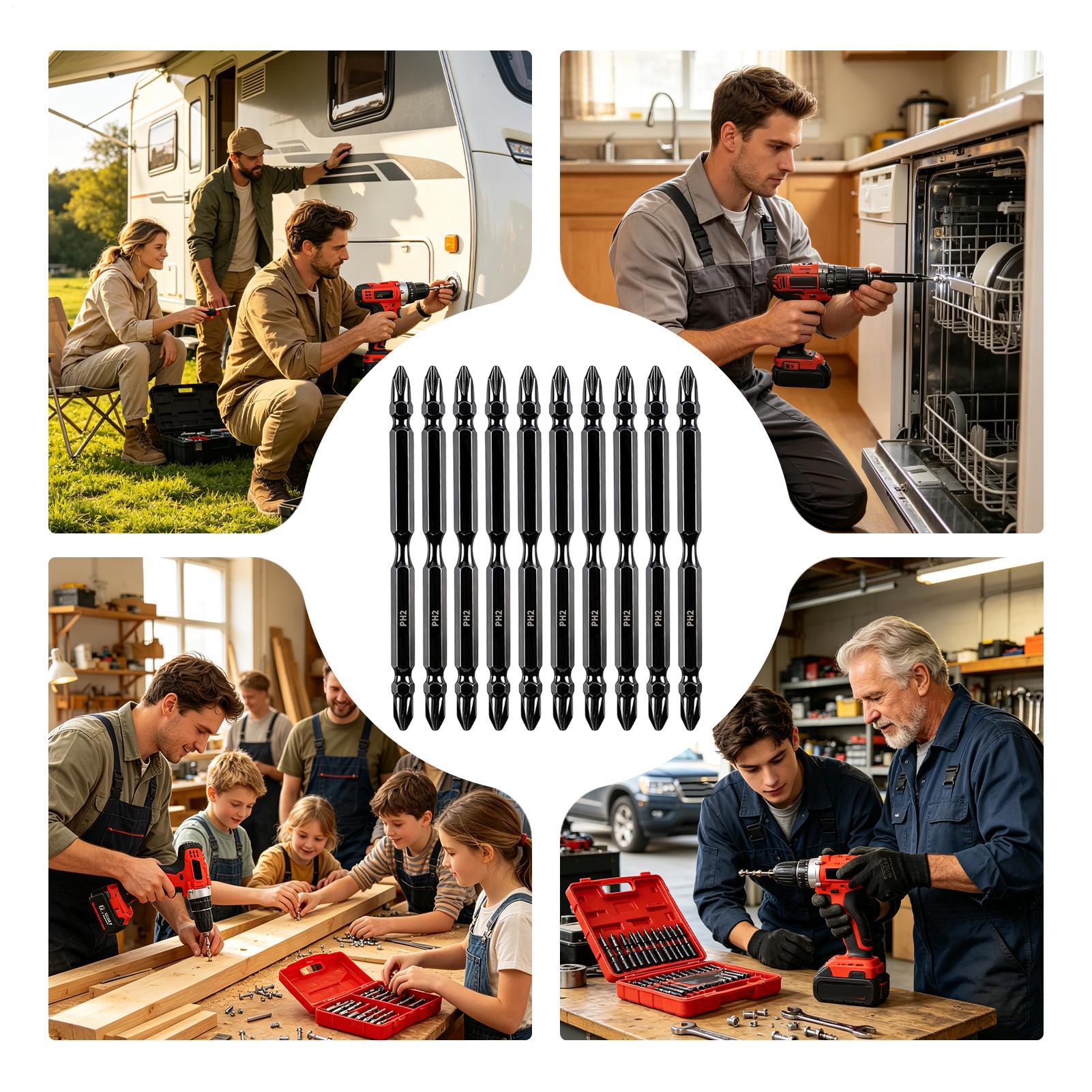 Magnetic Bits For Drill Double - End Mill 评论和价格