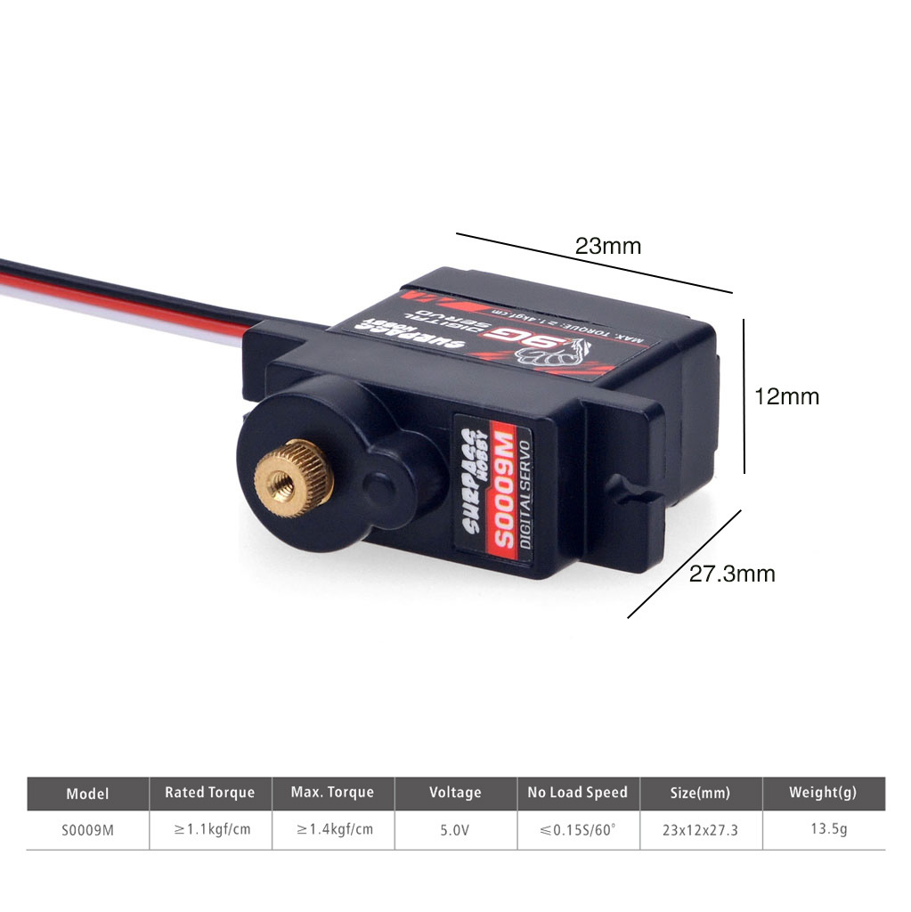 RC Digital Micro Servo 2g 3.7g - Servo 9G 评论和价格