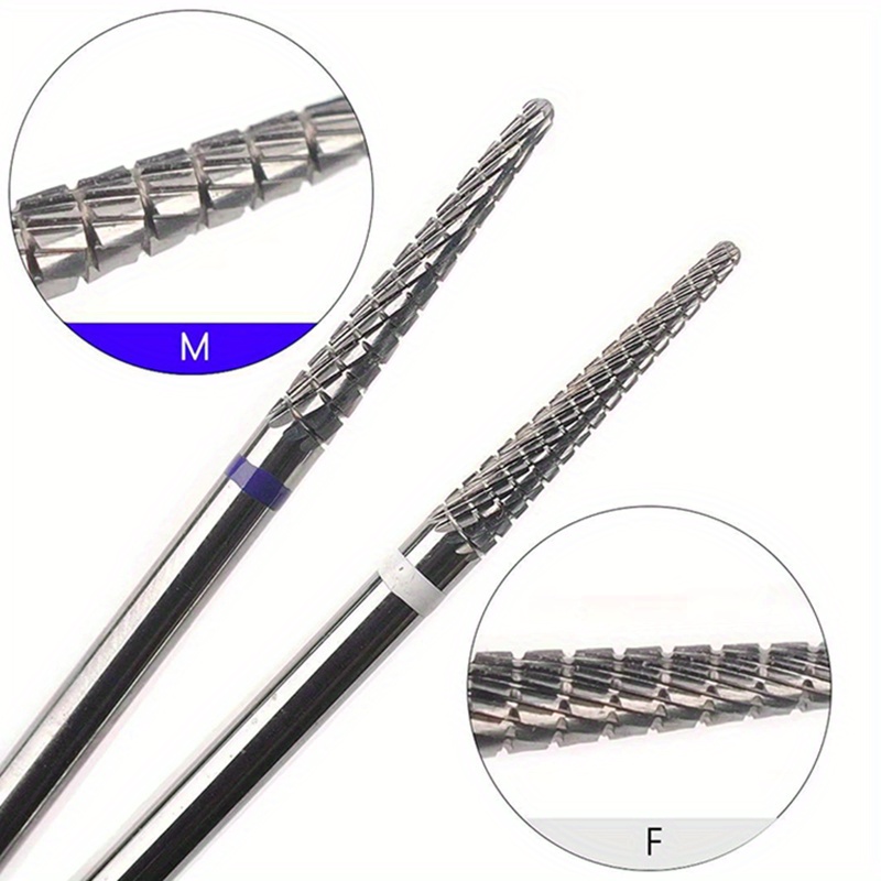 1/2Pcs Carbide Cuticle Clean N - Carbide End Mill 评论和价格