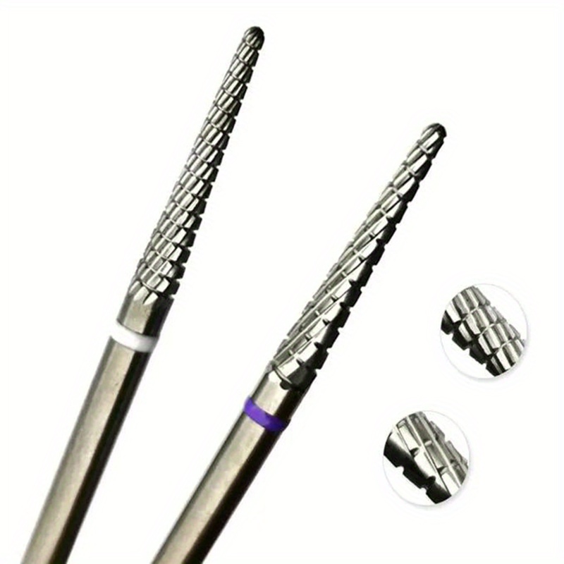 1/2Pcs Carbide Cuticle Clean N - Carbide End Mill 评论和价格