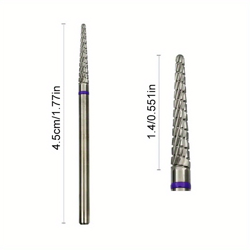 1/2Pcs Carbide Cuticle Clean N - Carbide End Mill 评论和价格