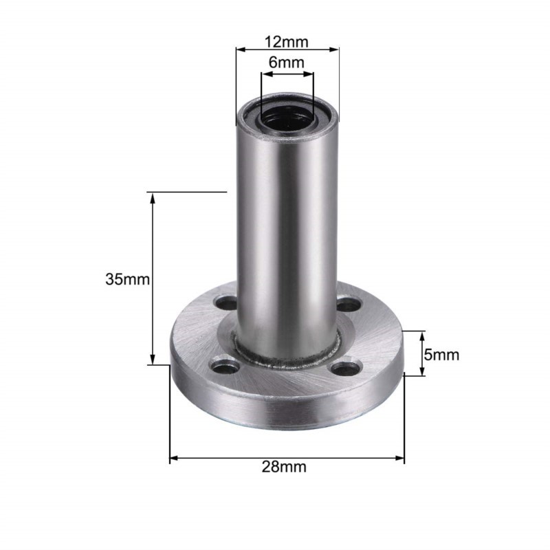 4pcs/Pack Lmf8uu Lmf10uu Lmf6u - Lm8Uu Bearing 评论和价格