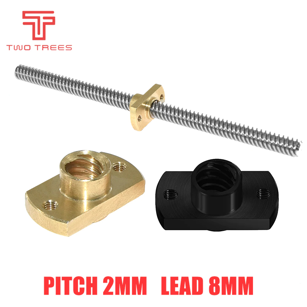 T8 Lead Screw Nut Pitch 2mm Le - Linear Rod 8Mm 评论和价格