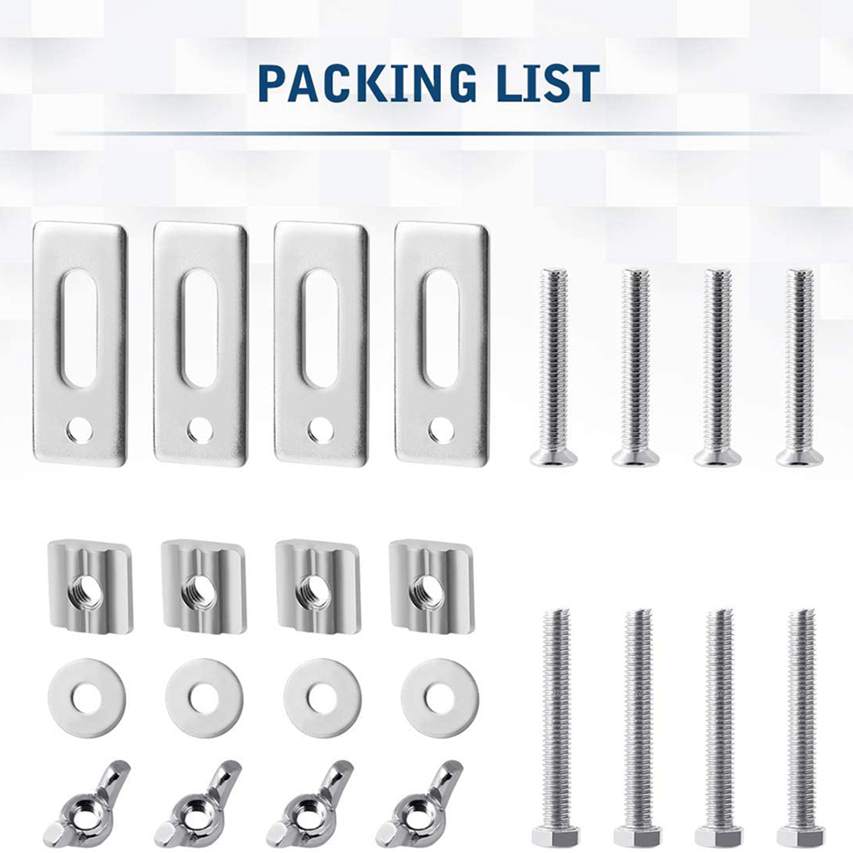 B62B-8 Pack T-Track Clamp,Mini - 3018 Cnc 评论和价格