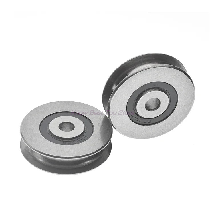 2PCS heavy loading U groove me - V Slot Wheel 评论和价格