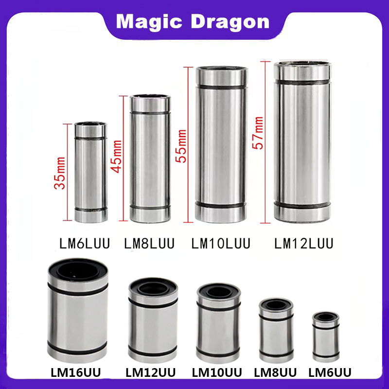 4/10pc LM3UU LM4UU LM5UU LM6UU - Lm8Uu Bearing 评论和价格