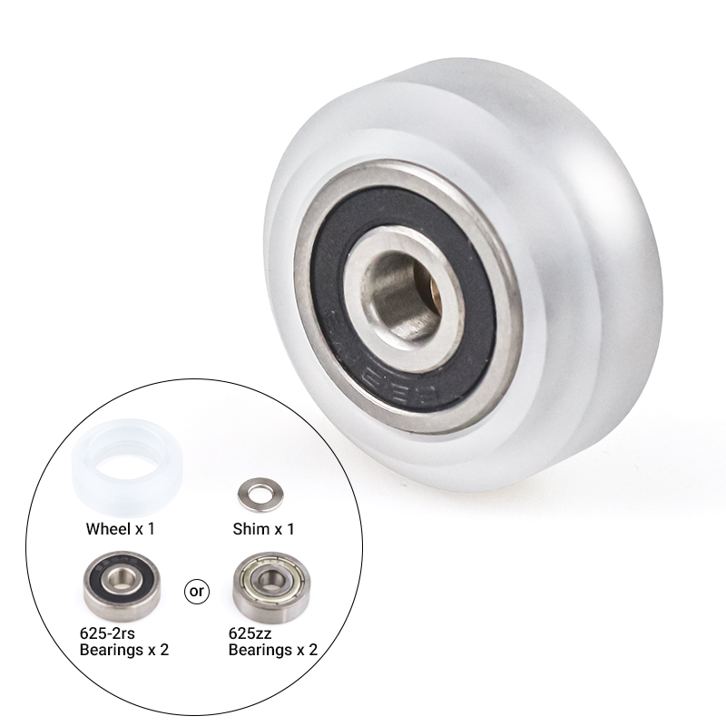 10pcs/lot High Precision CNC C - V Slot Wheel 评论和价格