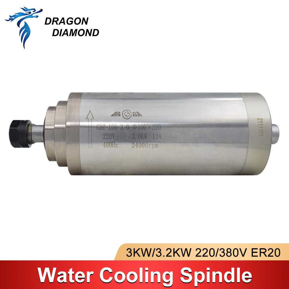 3KW Water Cooling Cooled Spind - Water Cooled Spindle 评论和价格