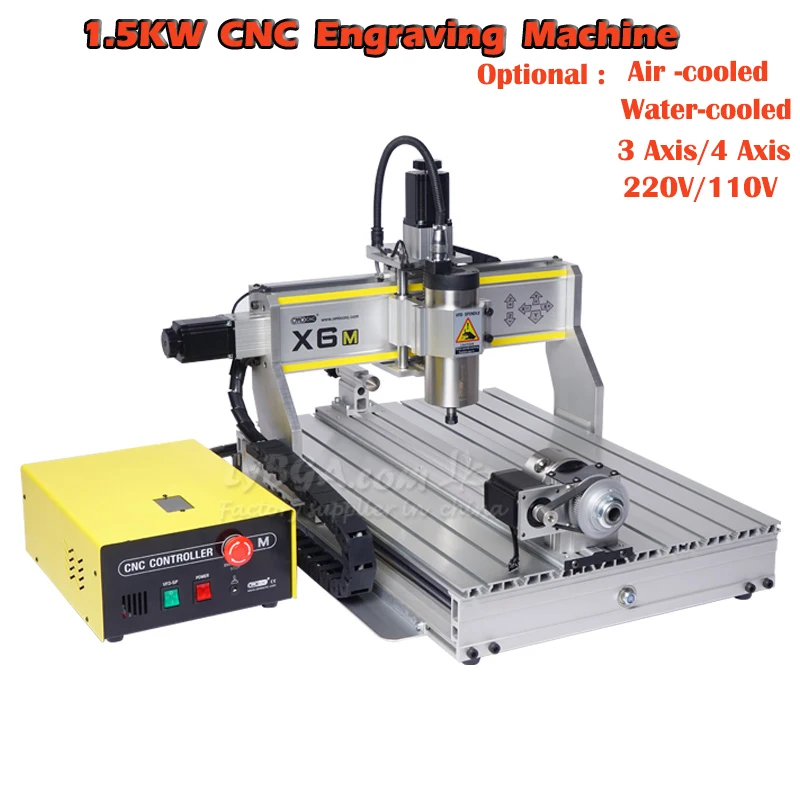 LY  CNC Router X6M 3axis 4axis - Water Cooled Spindle 评论和价格