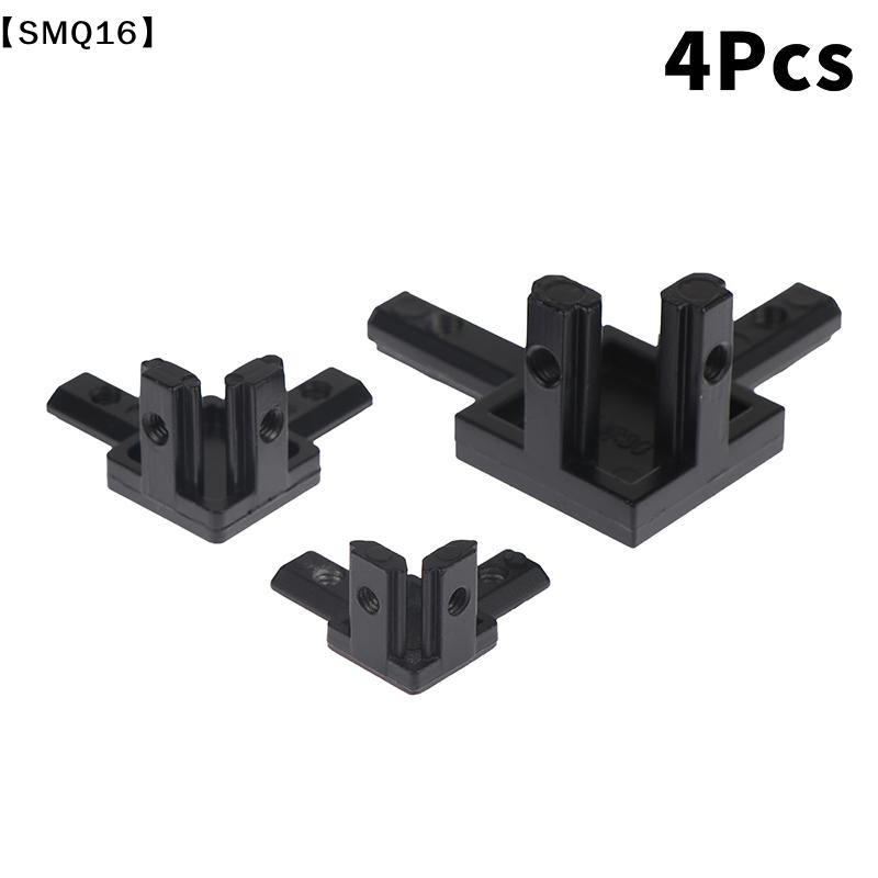 4Pcs Black 3 Way End Angle Bra - Aluminium Profile 2020 评论和价格