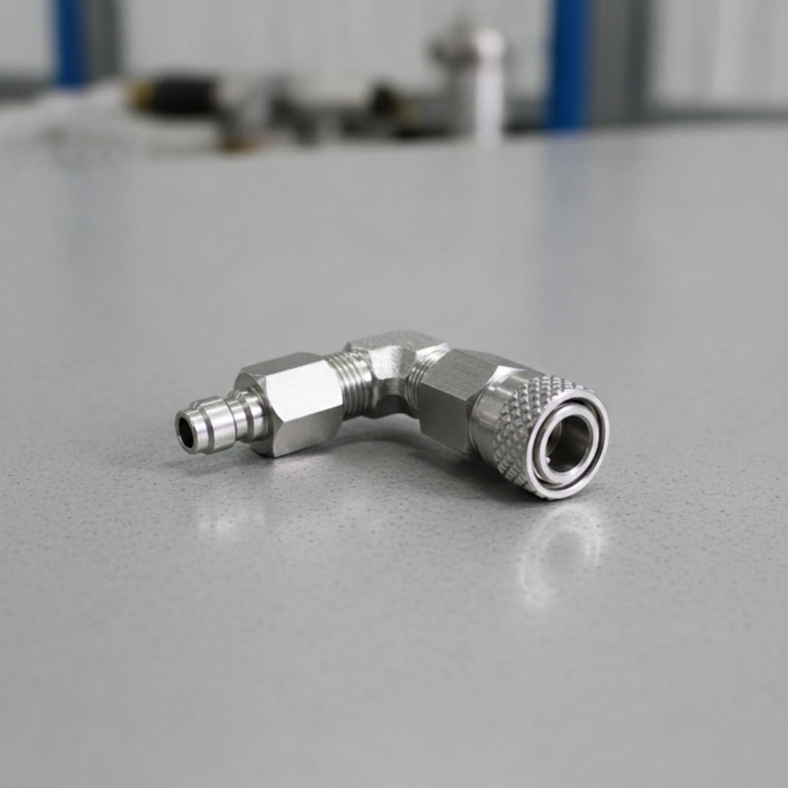 Angled Stainless Steel Quick R - Coupling 8Mm 评论和价格