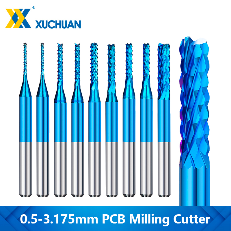 CNC Corn End Mill 10pcs 0.5-3. - End Mill Set 评论和价格