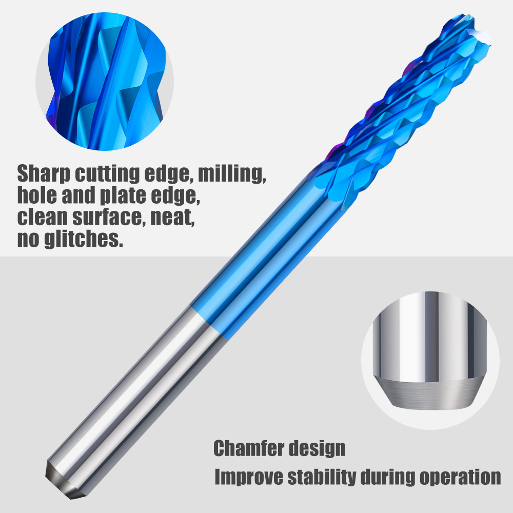 CNC Corn End Mill 10pcs 0.5-3. - End Mill Set 评论和价格
