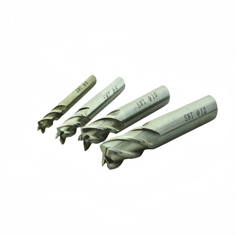 4Pcs Carbide End Mill Set HSS  - End Mill Set 评论和价格