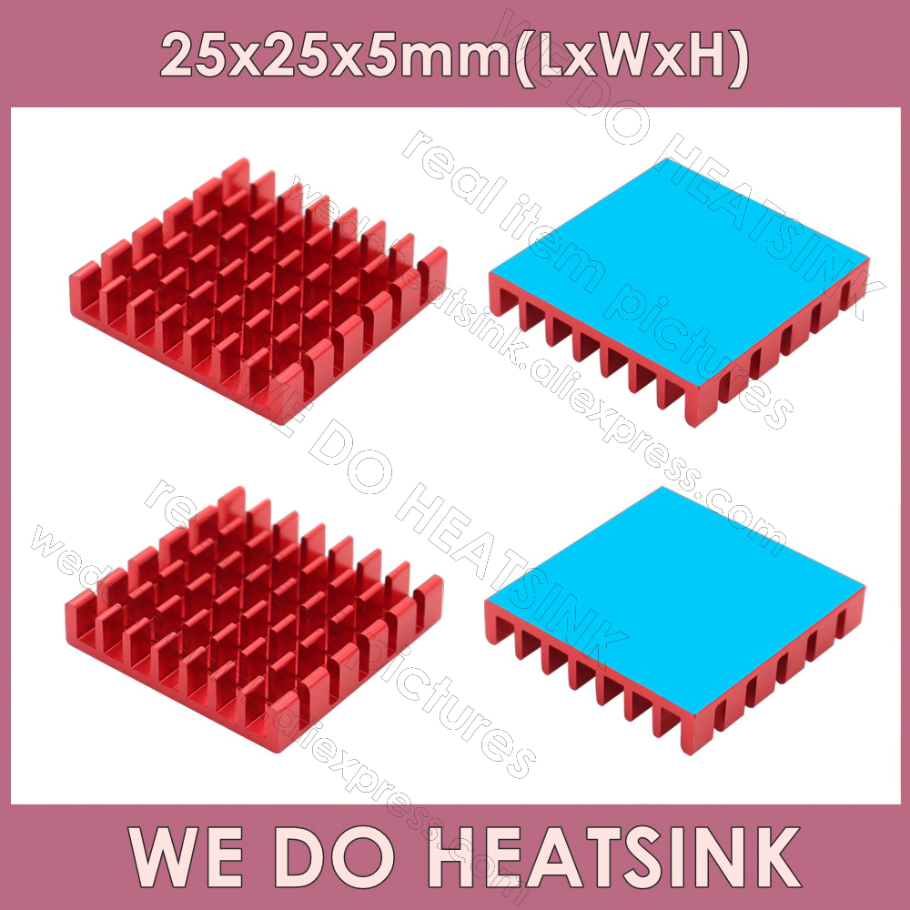 WE DO HEATSINK 25x25x5mm Witho - Aluminium Extrusion 评论和价格