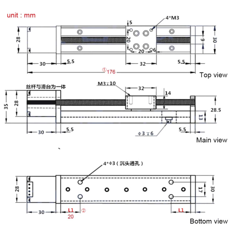 NEMA11 Stepper Motor Mini Line - Linear Rod 8Mm 评论和价格