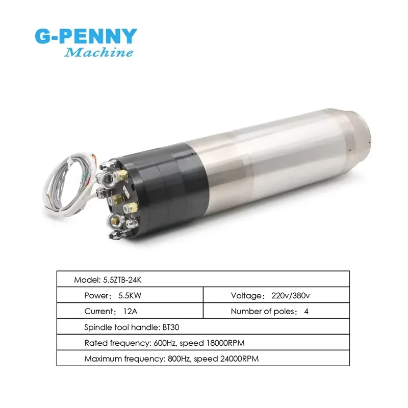 G-Penny BT30 5.5KW/7.5KW 380v  - Spindle Motor 评论和价格